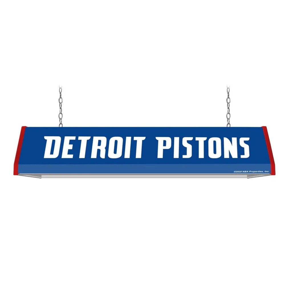 Detroit Pistons 40" Pool Table Light
