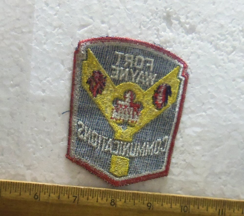 Fort Wayne Communications Embroidered Patch (NOS)