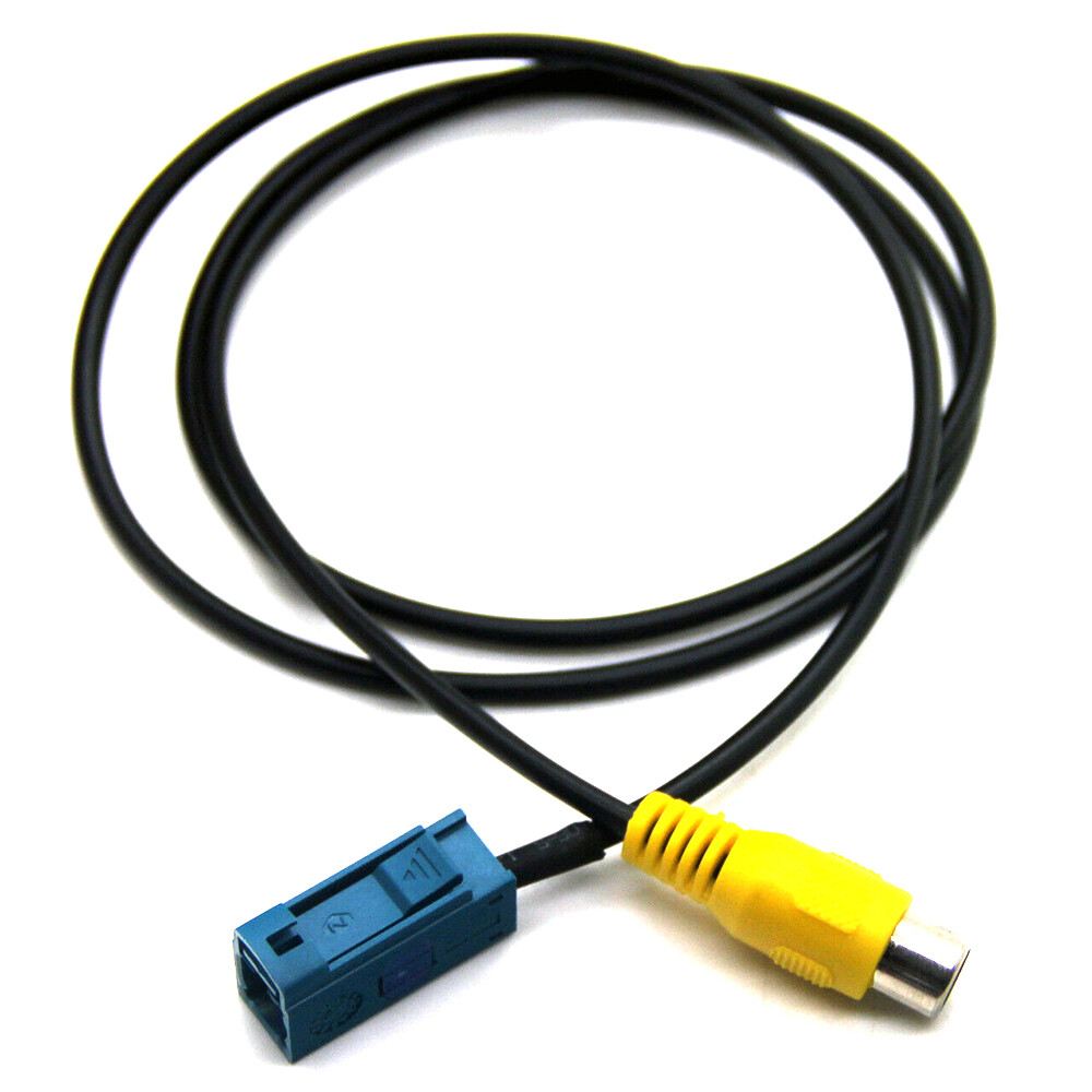 Rear Parking Camera RCA Video Plug Reverse Convert Cord Fits For E350 E420 E500