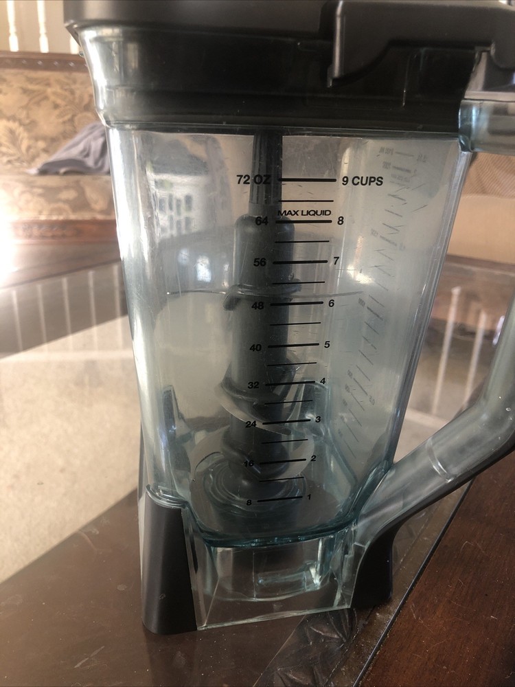 Ninja Blender 72 oz 9 Cup Pitcher Jar Lid & Blade Replacement Part BL660 Genuine