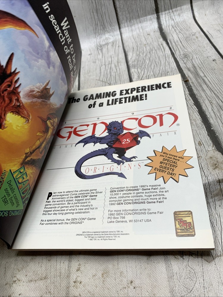 Dragon Magazine #184 - TSR AD&D