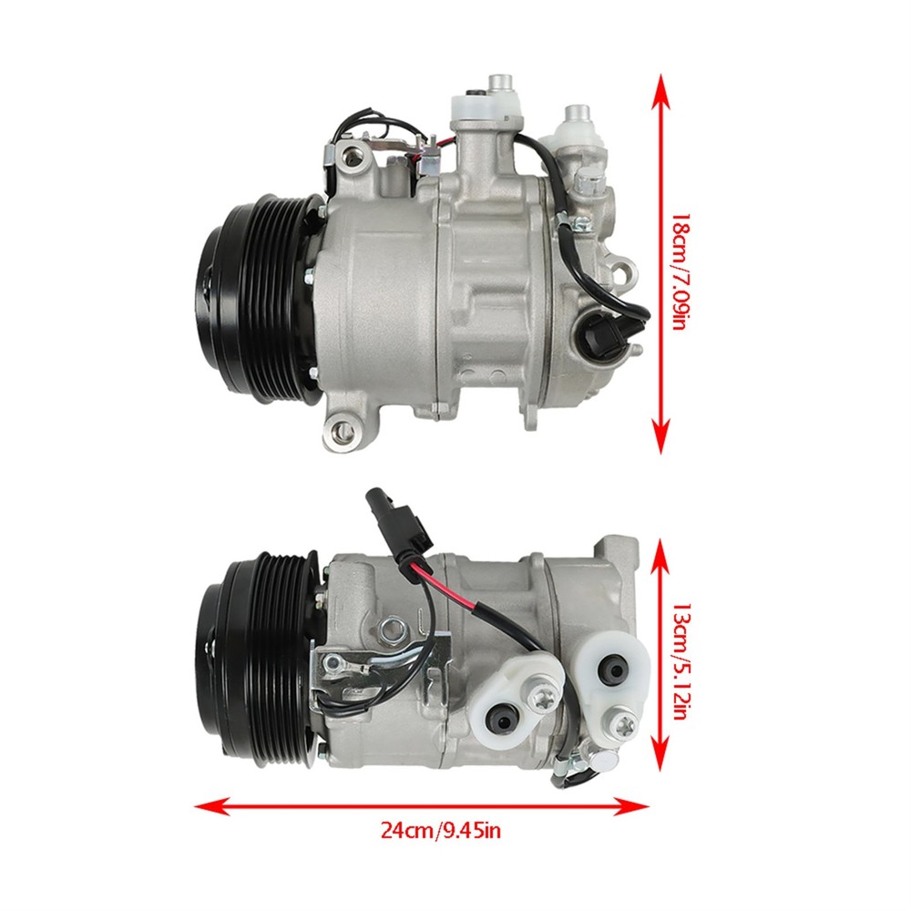A/C Compressor Replacement for E250 E300 E350 E400 2013-2017