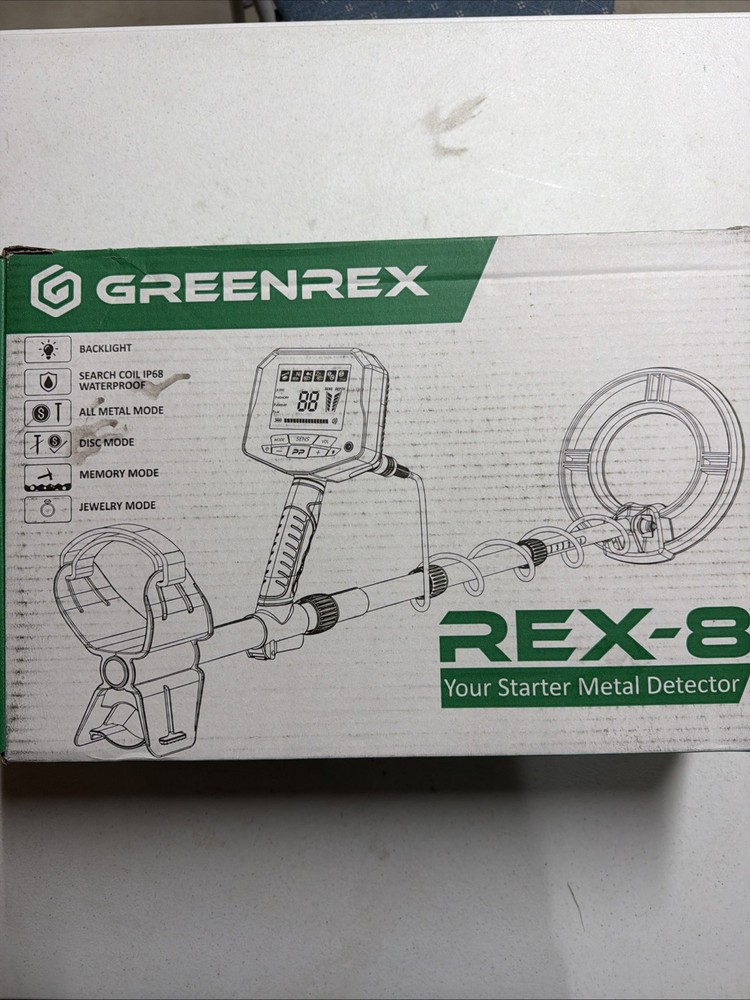 Greenrex Rex-8 Metal Detector