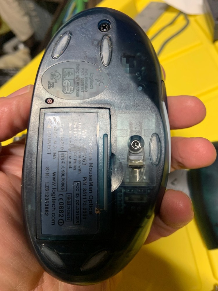 Logitech Cordless Mouse M-RM63