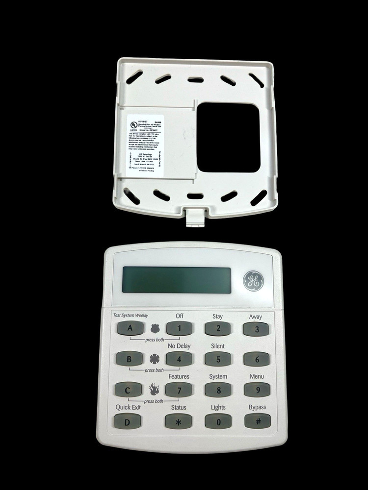 GE SuperBus 2000 LCD Alphanumeric Touchpad Keypad