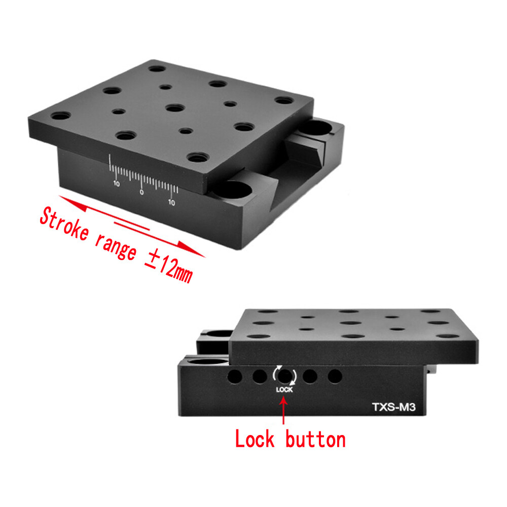 X-axis Linear Stage X Axis Translation Stage Manual Single-axis Sliding Stage