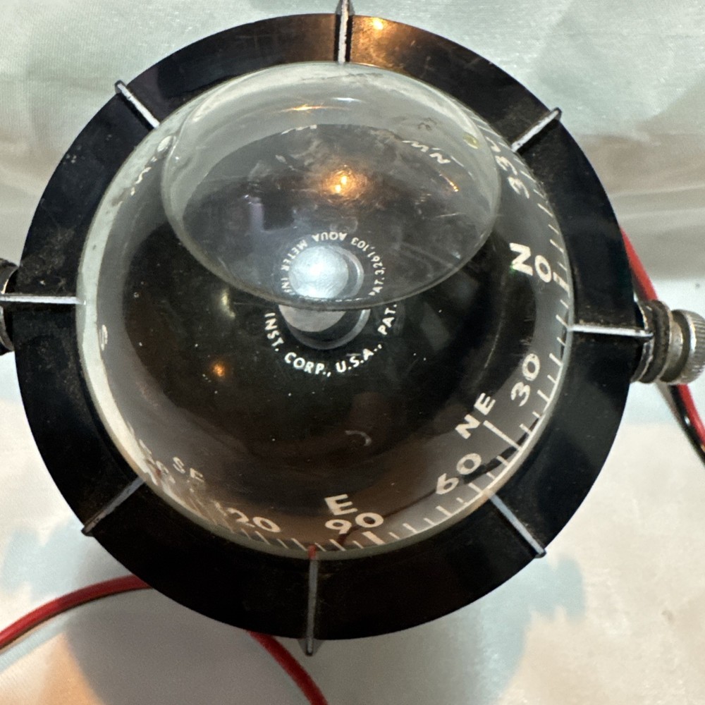 Aqua Meter Marine Compass With Bracket