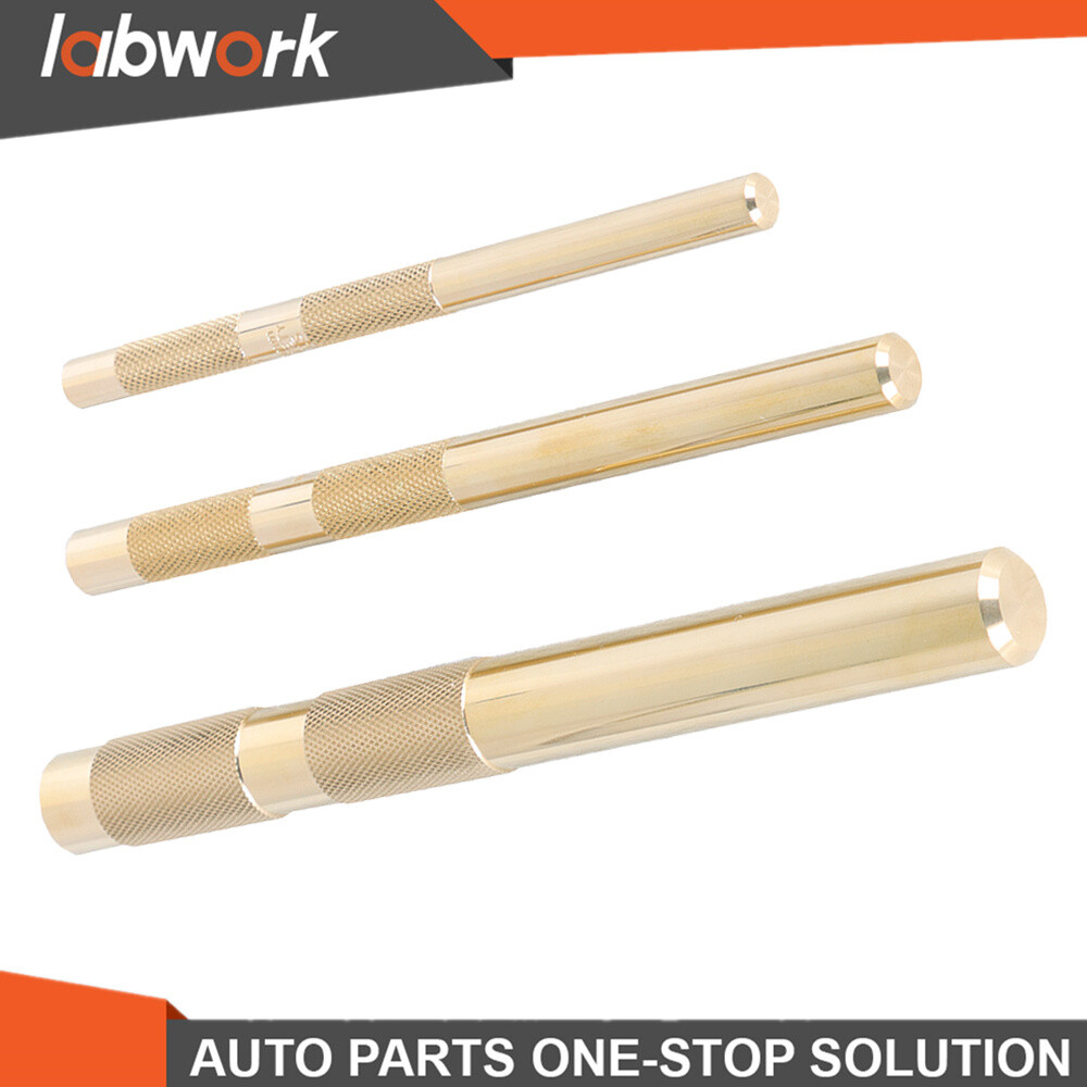 Labwork 3 Pcs Brass Drift Punch Set 3/8" to 3/4" Replace for 61360