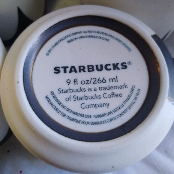 Starbucks 9 oz. Cocoa Coffee Tea Mug