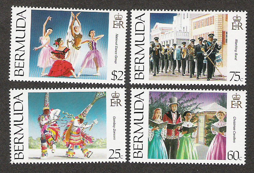 BERMUDA Christmas 1994 Mint NH Scott 689-692