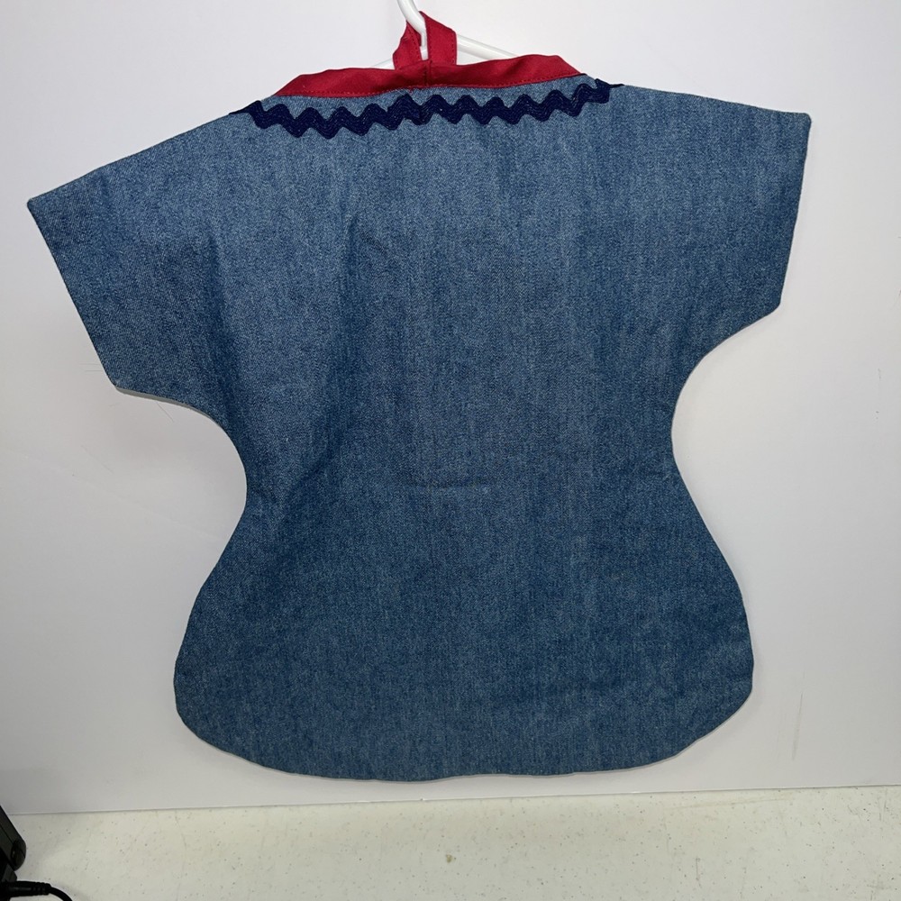 Blue/red Clothespin Bag