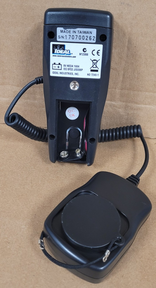 Ideal 61-686 Light Meter Probe (MISSING BATTERY COVER)