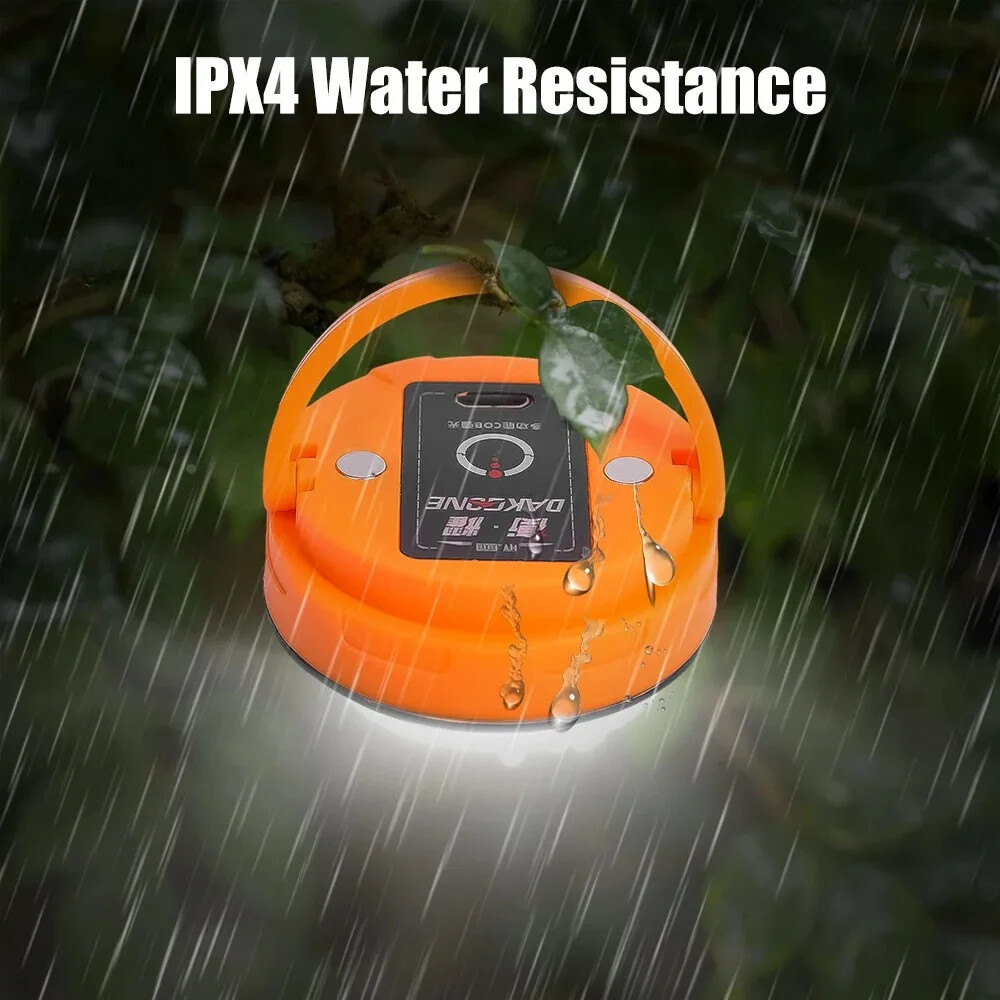 2Pack Mini LED Camping Lantern Portable Flashlight with Magnet Emergency Lantern