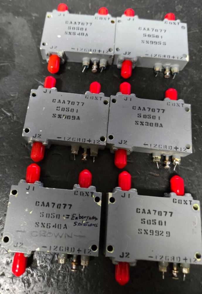 1 pc Emberguard Solutions) CAA7077 pin diode Switch 1-18 GHz Tested, see plot