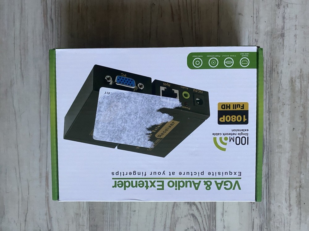 VGA Audio Extender 1080 Full He