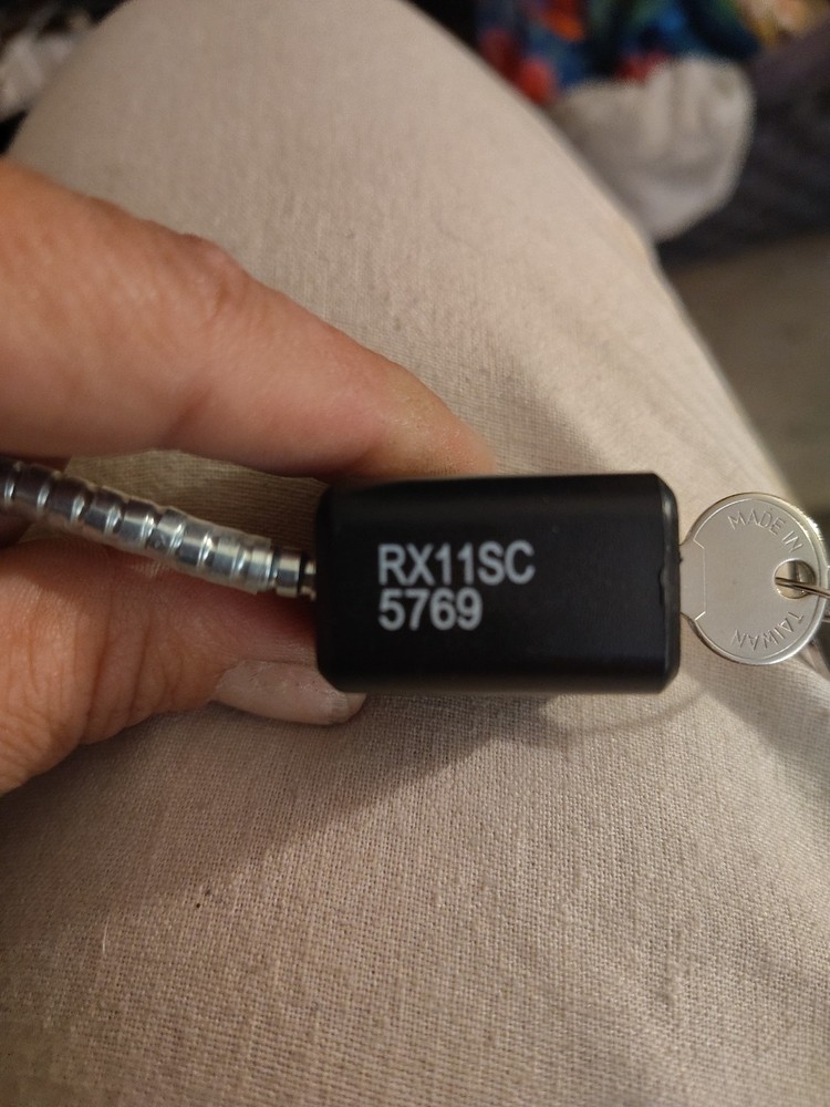 gun safe cable lock key