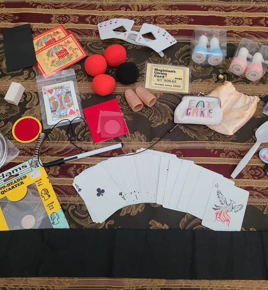 Huge Cool Magic Drawer Lot Magic Mentalism Tricks