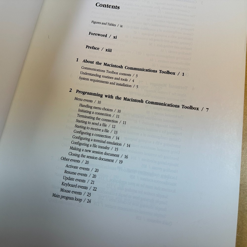 Inside the Macintosh Communications Toolbox - from Apple Computer - 300+ pages!