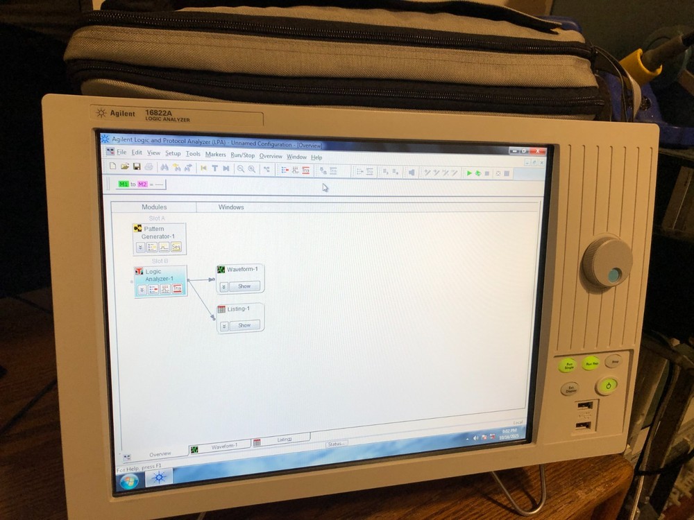 Agilent 16822A 68 Channel Logic Analyzer 48 Channel Pattern Generator