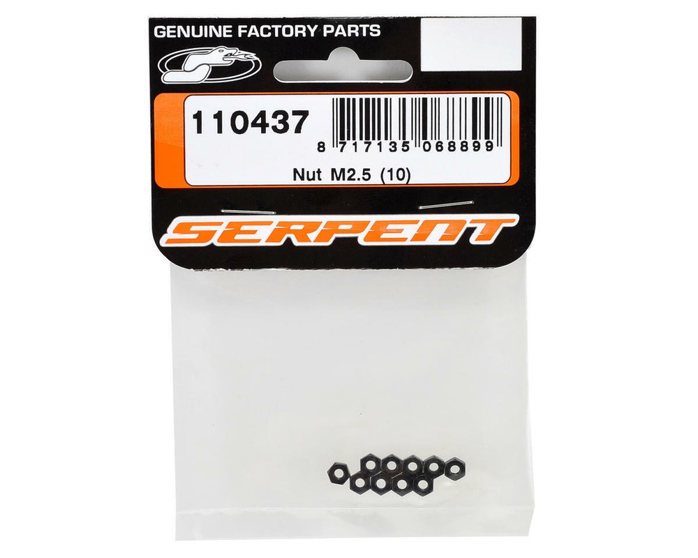 Serpent 2.5mm Nut (10) [SER110437]