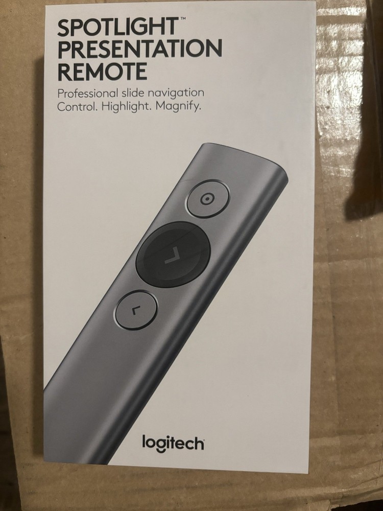 Logitech Spotlight 910-004654 Wireless Presentation Remote Control with USB