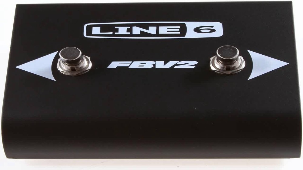 Line 6 FBV2 2 Button Foot Switch Black