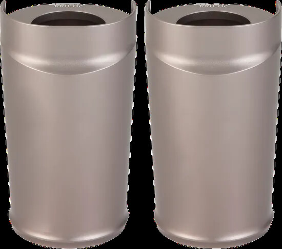 AN Al Fork Boot Covers Pair Smooth Ti for Harley Classic 82-13