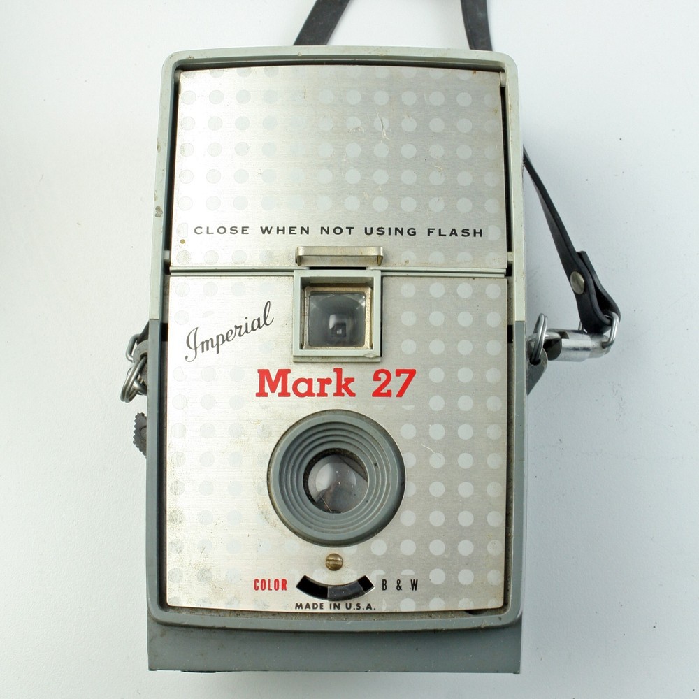 Imperial Mark 27 Flash Camera for 127 Roll Film