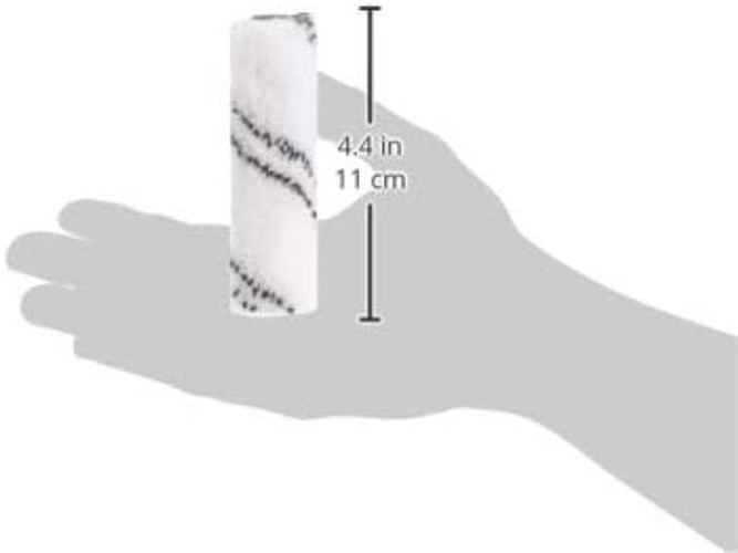 Shed-Resistant 4-Inch Microfiber Paint Roller Covers - 24 Pack for Professionals