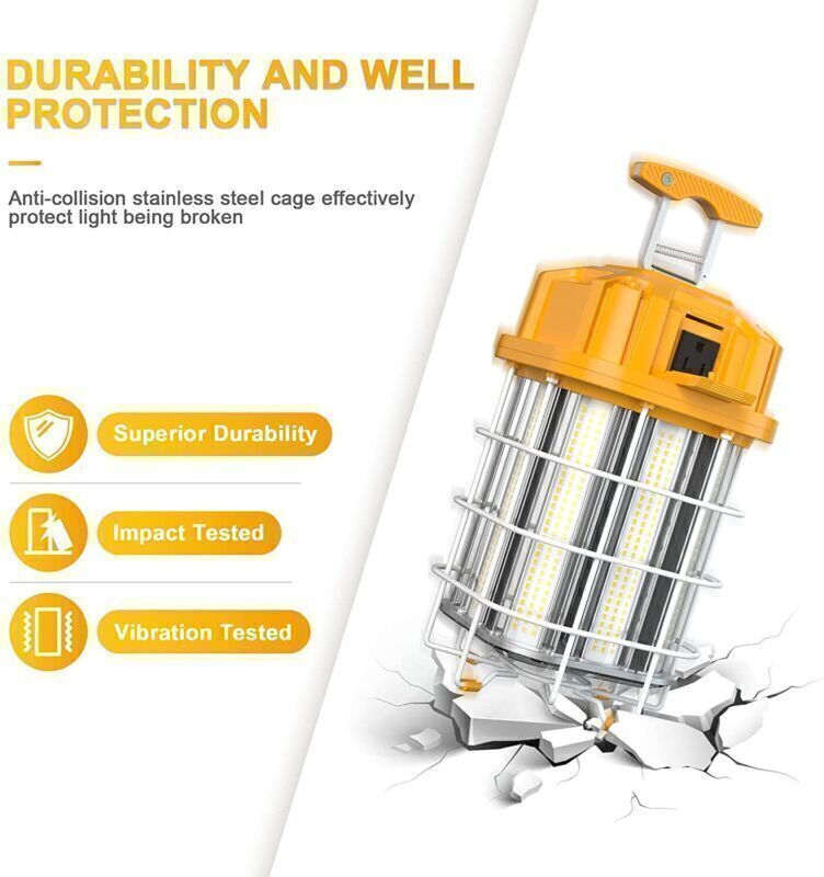 150W LED Temporary Work Light Industrial Construction High Bay Project Lighting