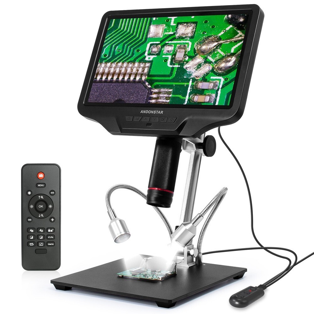 10.1" Andonstar AD409 4MP Wifi Microscope Digital Microscope for PCB Solder SMD