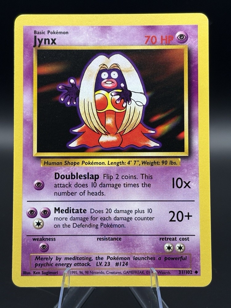 Jynx 031/102 Base Set Regular