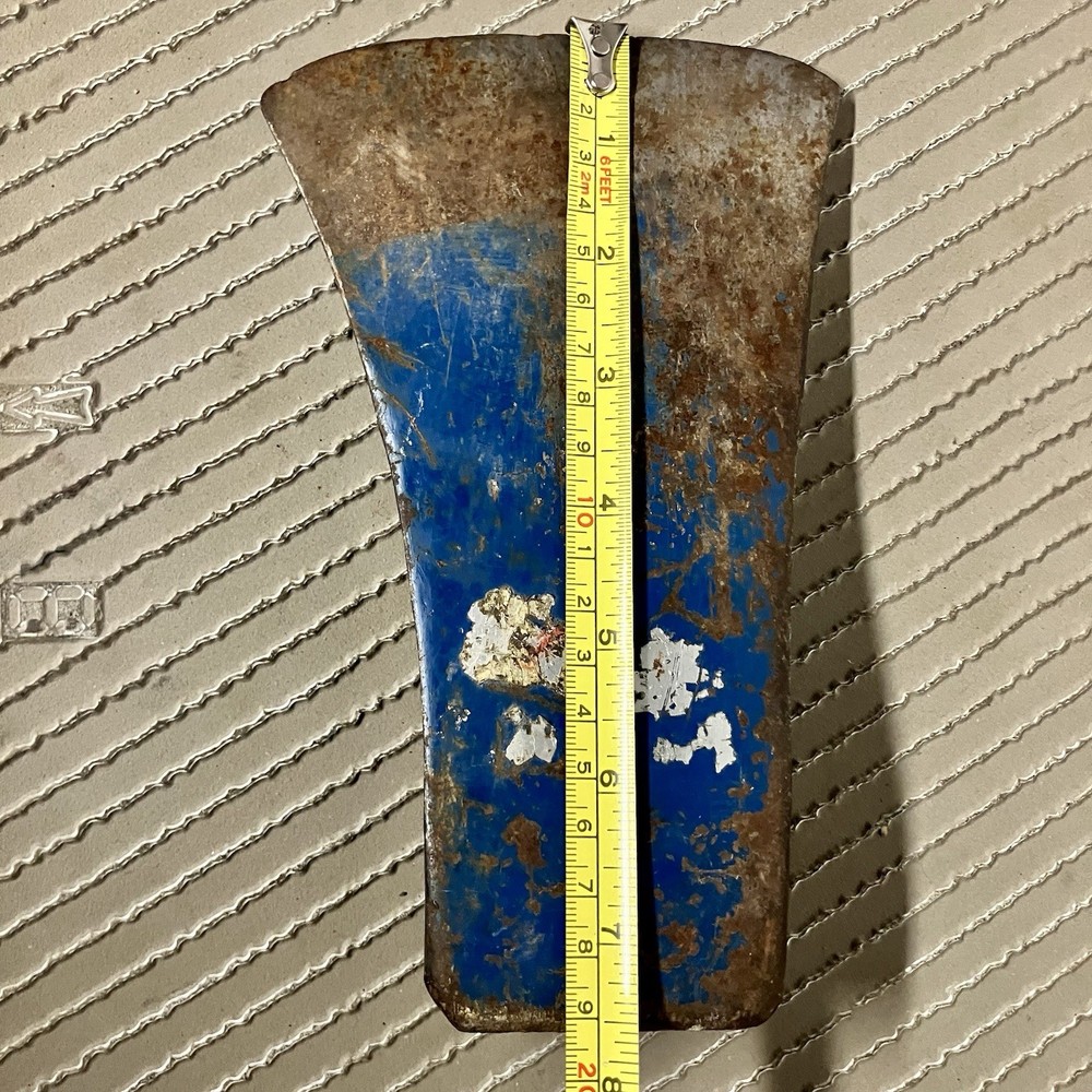 Possibly a Collins Axe Head Michigan Pattern Original Blue Paint