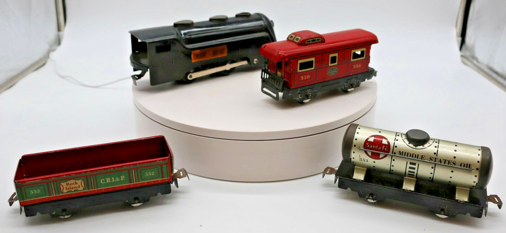 Pre-War Marx Commodore Vanderbilt Boxed Train Set - Tested O Gauge 1:48 Scale