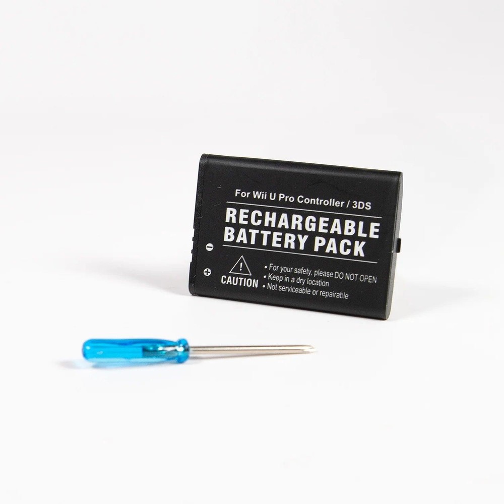 Rechargeable Battery for Nintendo 3DS & Wii U Pro Controller – Replacement Pack