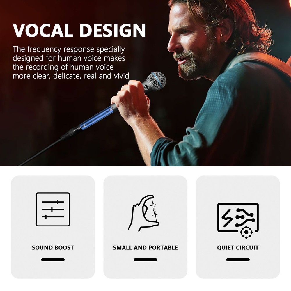 Dynamic Active Microphone Preamp Lossless Amplification For Studio Recording
