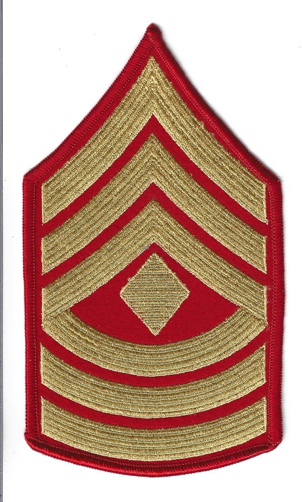 USMC US Marine Corps FIRST SERGEANT Patch