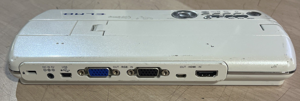 ELMO MO-1 PORTABLE VISUAL PRESENTER USB/HDMI DIGITAL DOCUMENT CAMERA