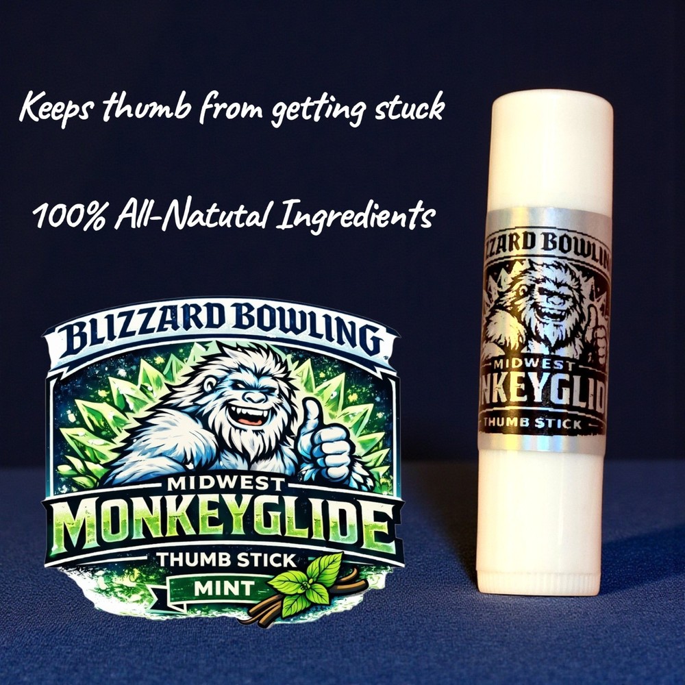 Blizzard Bowling - Midwest Monkey Glide Thumb Stick - MINT - Smooth Release