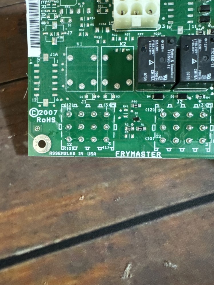 Frymaster Interface Board, P/N 1066660, Rev B