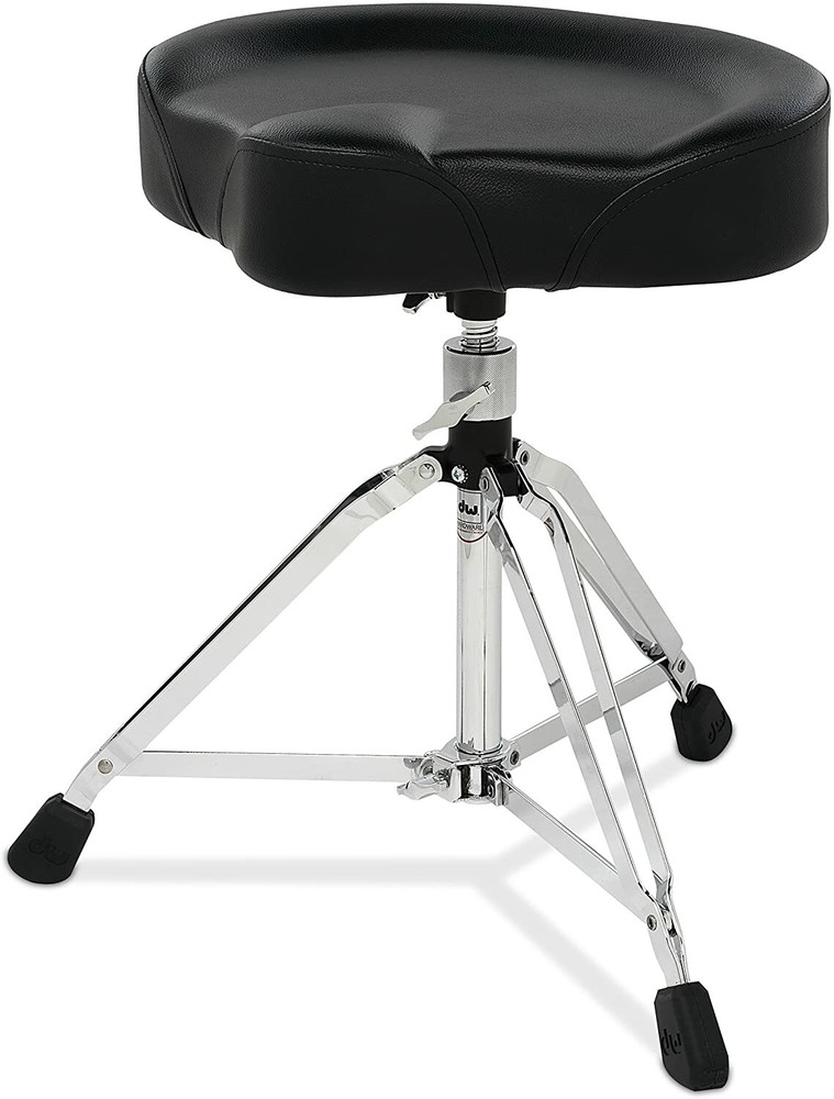 Drum Throne Drummers Stool Tractor Style Musicians Seat Practice or On Stage Sit