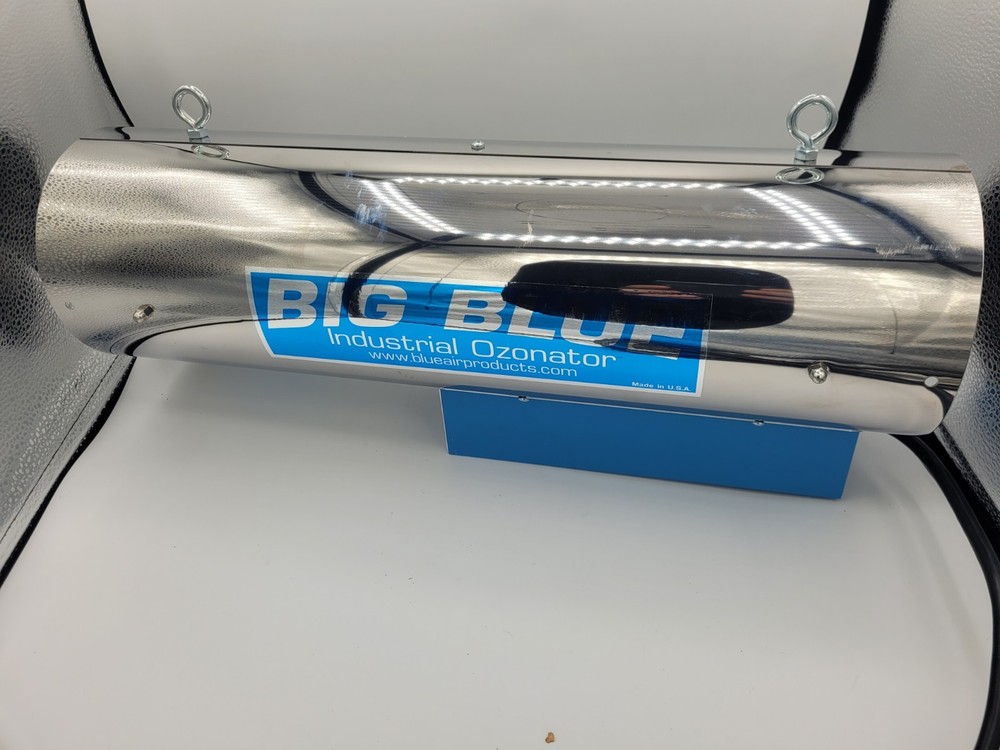 READ! BIG BLUE Ozone Generator Control Odor Air Purifier Machine 6" BROKEN BULB
