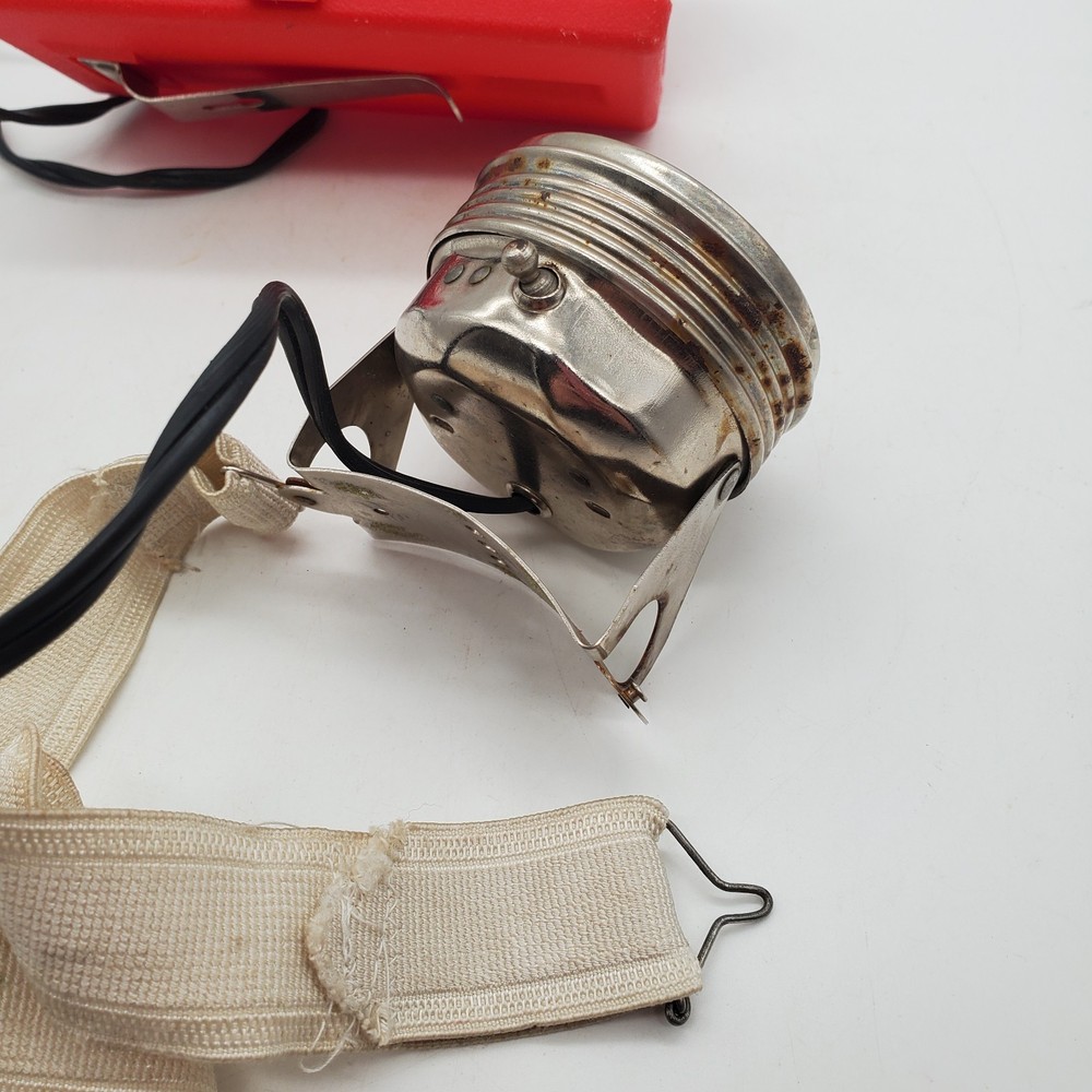 JUSTRITE ELECTRIC HEAD LANTERN LAMP 19040 HANDS FREE FLASHLIGHT works