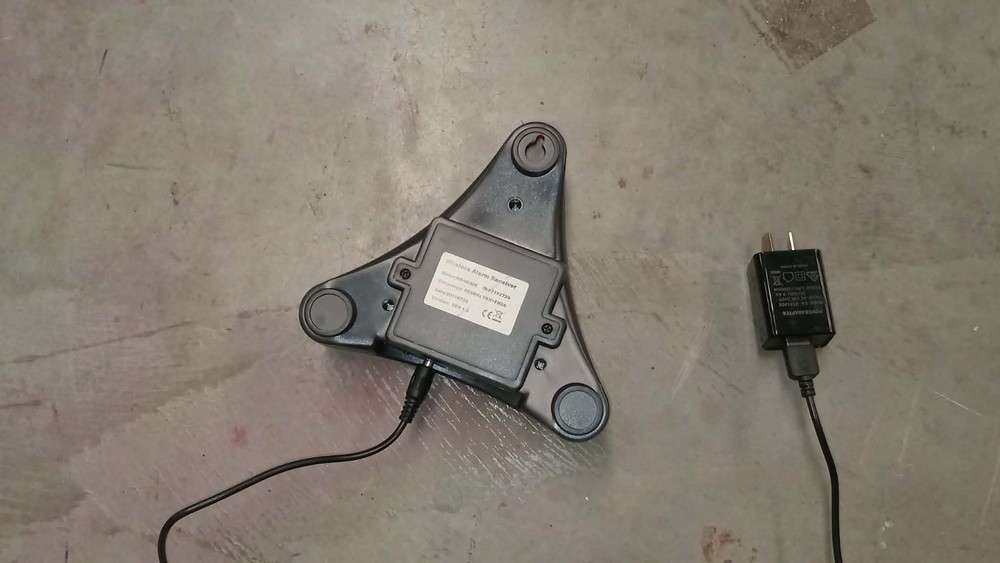 HTZSAFE Solar Wireless Driveway Alarm System Receiver