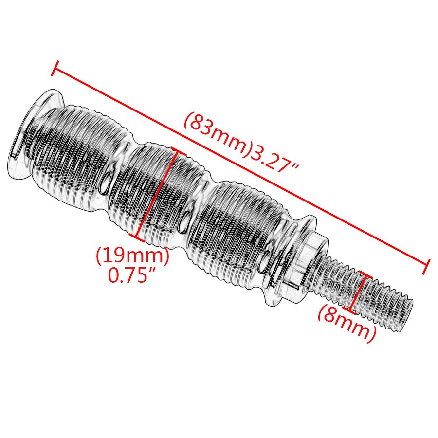 Black Anodized CNC Shifter Peg For Indian Chieftain Roadmaster Victory Octane