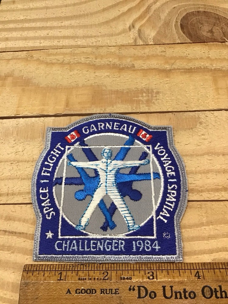 Vintage NASA Space Shuttle Patch - 1984 Challenger - Canada