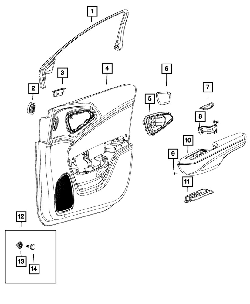 Genuine Mopar Adapter Seal 68193885AA