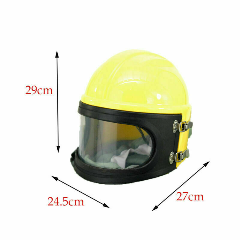 Safety Sandblast Helmet Sand Blast Hood Protector+Protector Sandblasting+10 Lens