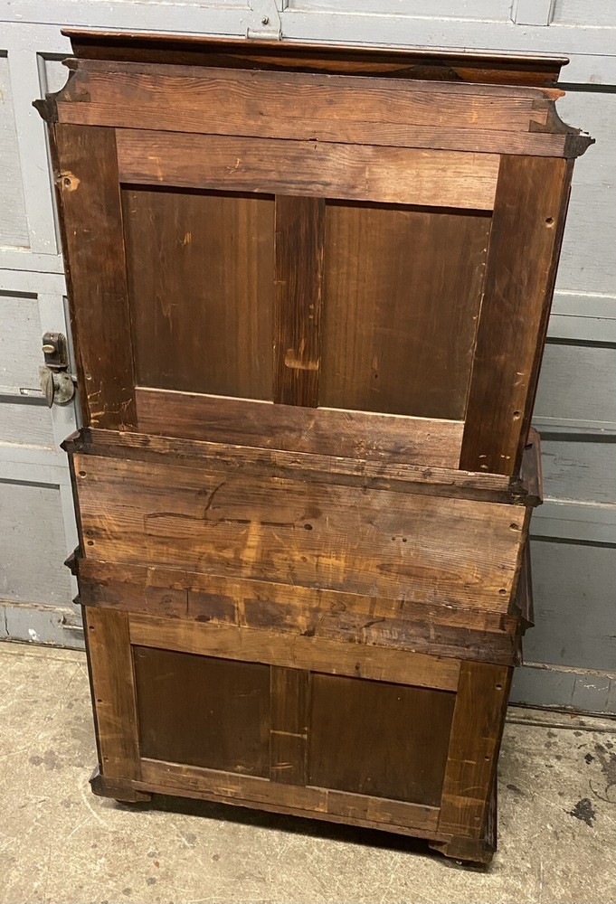 ROSEWOOD DROP FRONT MECHANICAL DESK, ATTR. HERTER