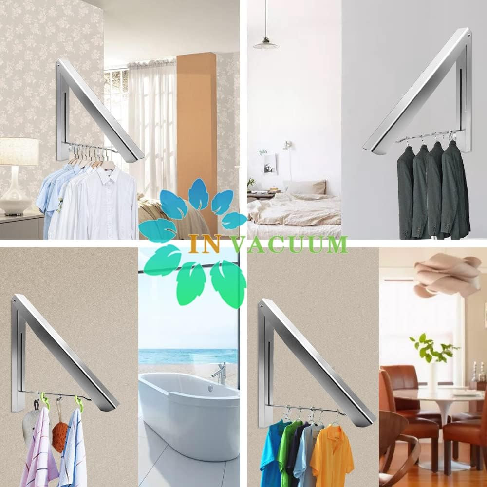 Drying Racks for Laundry Foldable, Retractable Folding Indoor, Aluminium, Home S